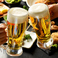 《乾杯は“生ビール”で♪》宴会の始まりはやっぱりビール!当店の飲み放題メニューには、仕事終わりの一杯に嬉しい“生ビール”が含まれます!料理との相性抜群です!