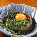 料理メニュー写真&nbsp;自家製つくね 月見のせ