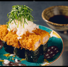 ≪アテ巻き≫豚カツ鬼おろし巻き