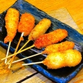 料理メニュー写真&nbsp;串カツの6種盛