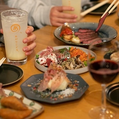 炭火とレモン あがりこぐちのコース写真