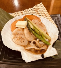 特大ホタテのバター醤油