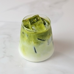 濃い抹茶ラテ