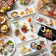 JR九州ステーションホテル小倉 鉄板 串焼き 八くらのコース写真