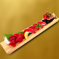 美ら海鮪づくし(刺し身・寿司・細巻)