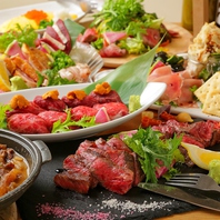 炙り肉寿司X★鍋付&カルパッチョ含む全150食べ飲み放題