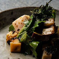 旬野菜の海苔和え