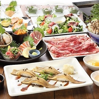 お酒に合う料理が豊富。