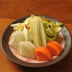 漬物盛り合わせ