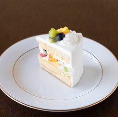 メロンのショートケーキ