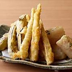 季節の旬の食材天ぷら