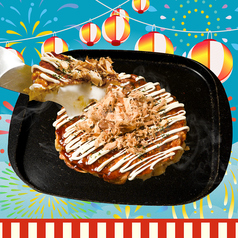 チーズinお好み焼き
