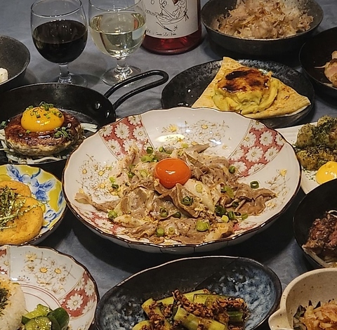 【レトロお洒落酒場】ナチュラルワイン&クラフトビール◎〆に焼きたてクレープ！