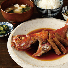 金目鯛煮付け定食