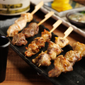 料理メニュー写真&nbsp;焼き鳥5種盛り合わせ