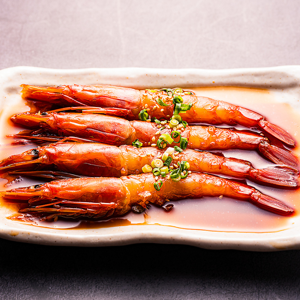 【とろける甘み】特製秘伝ダレに漬け込んだ大粒「カンジャンセウ」