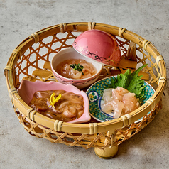 北海塩辛三種盛り