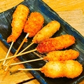 料理メニュー写真&nbsp;串カツ6種盛合せ