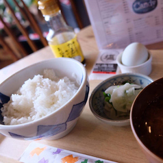 卵掛け定食800円（税抜）