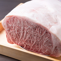 A5近江牛を使用したすき焼き・しゃぶしゃぶ