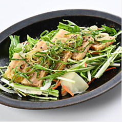 しっとりチャーシューの葱和え