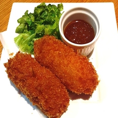 洋食屋のカニクリームコロッケ