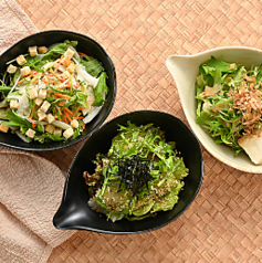 三種のお気軽サラダ