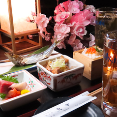 原始焼き 魚幸のコース写真