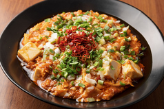 ニンニクにらたまスーラ―麻婆豆腐
