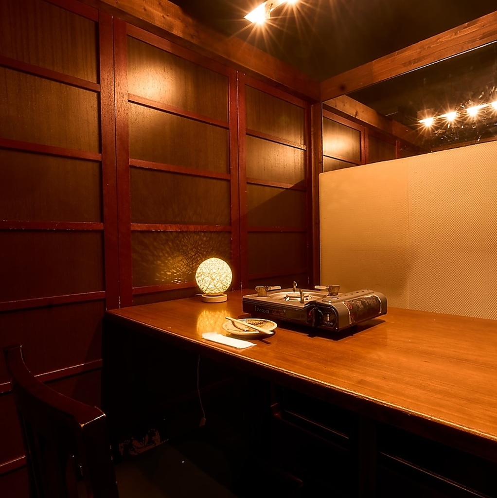 完全個室完備。誰にも邪魔されずプライベート空間で各種ご宴会・飲み会を！！