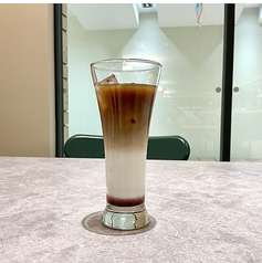 カシスミルクコーヒー