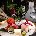 料理メニュー写真&nbsp;お造り三種盛り