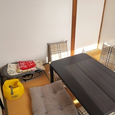 ・個室（４．５畳）和室・１卓利用可能人数　～６人