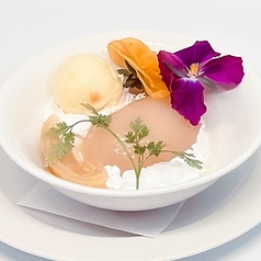 白ワインのコンポート