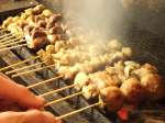 自慢の焼き鳥☆炭の香りとボリュームある串焼きは美味☆
