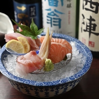 市場直送の新鮮魚介を堪能！