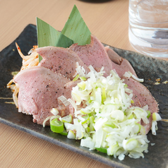 タン刺しねぎまみれ