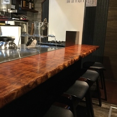 同窓会や同僚とカウンターでお気軽飲み会