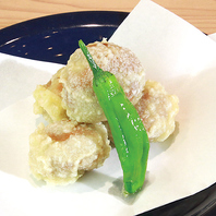 当店オススメ！梅干しの天ぷら。