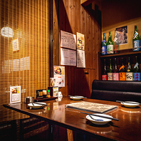 多様なシーンに対応可能なお席をご用意♪