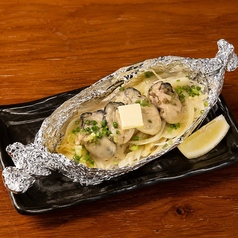 牡蠣のホイル焼き