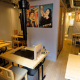 5名様～１２名様用のお席もご用意しておりますので会社仲間とのちょっとした飲み会にもご利用いただけます。