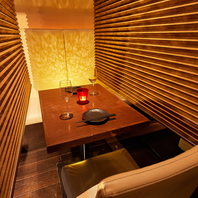 2名様～個室でゆったり...デートや記念日に最適です