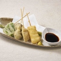 料理メニュー写真&nbsp;野菜5種盛り合わせ（串カツ）