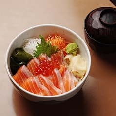 サーモン親子丼