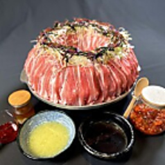 島豚しゃぶしゃぶ ナハバレのコース写真