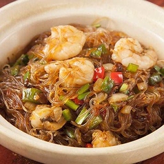 海鮮と春雨のXO醤炒め