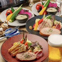 鹿児島産肉バル Yusualy ゆーじゅありぃのコース写真