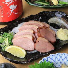 合鴨スモークの炭焼き