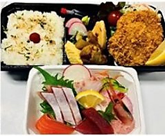 お刺身＆豚ヒレカツ